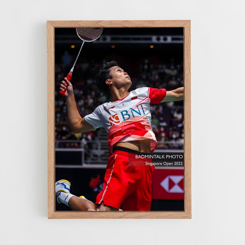 Poster Smash de Gloire – affiche Badminton (vue 4)